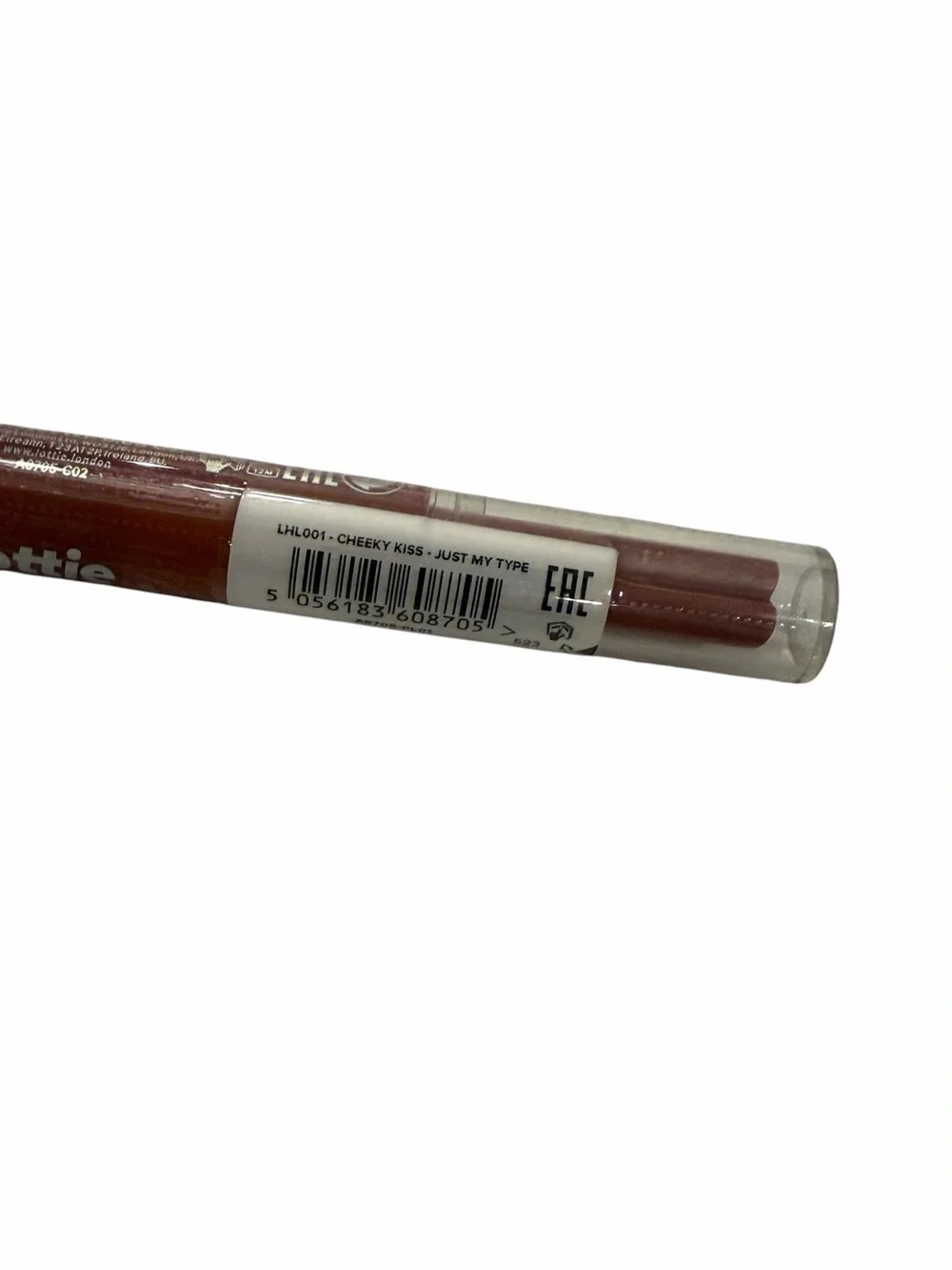 Lottie London Cheeky Kiss in JUST MY TYPE Multi-tasking Lip‎ & Cheek Color NEW